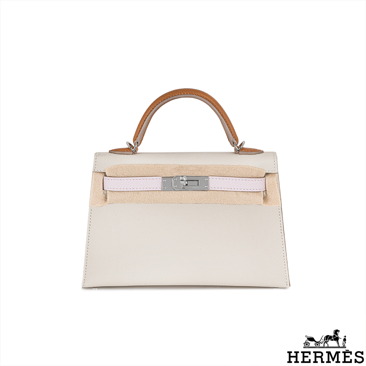 Hermès Kelly Mini Epsom Craie / Gold